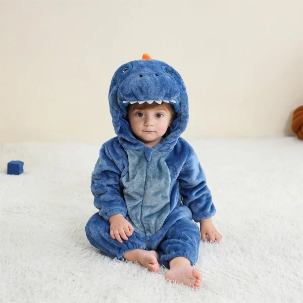 Baby Dinosaur Costume Blue 01