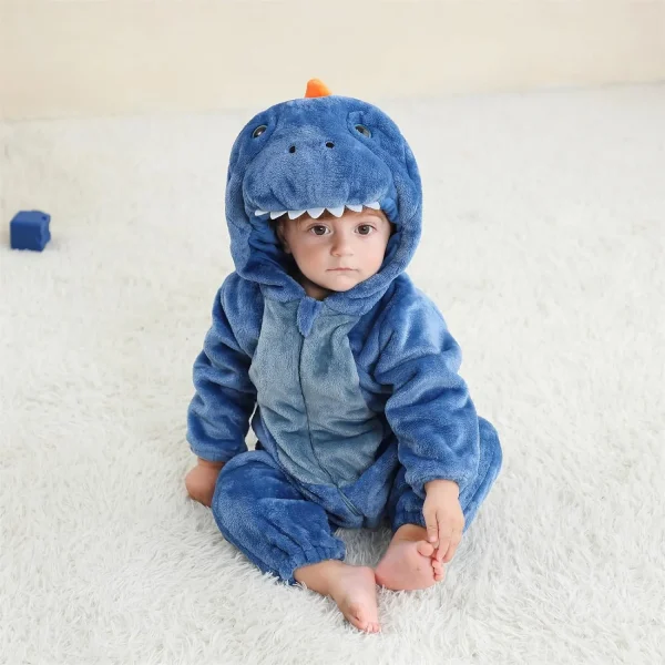 Baby Dinosaur Costume Blue 02