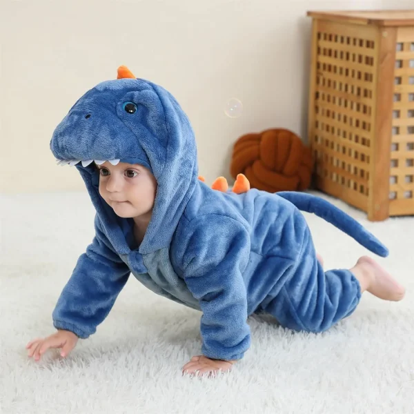 Baby Dinosaur Costume Blue 04